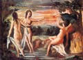 El juicio de París Paul Cézanne
